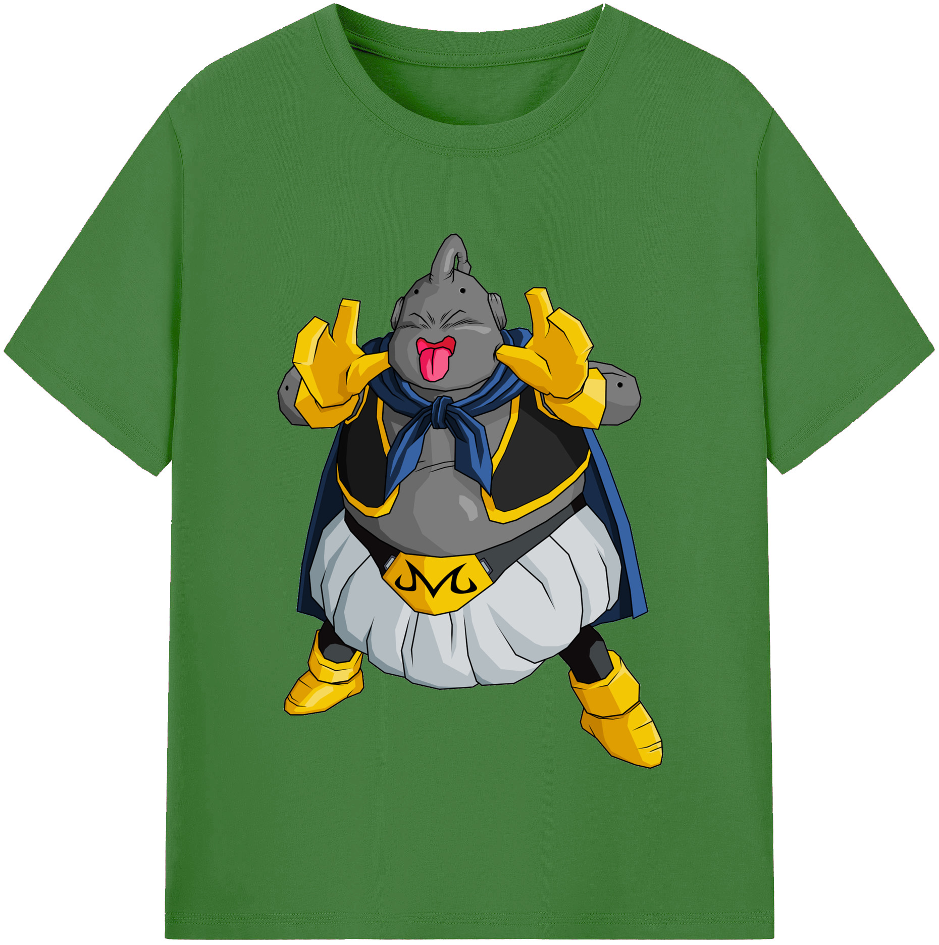 （画像用） ドラゴンボール 魔人ブウ DRAGON BALL Majin Buu レディースカジュアルプリントTシャツ（綿100％）